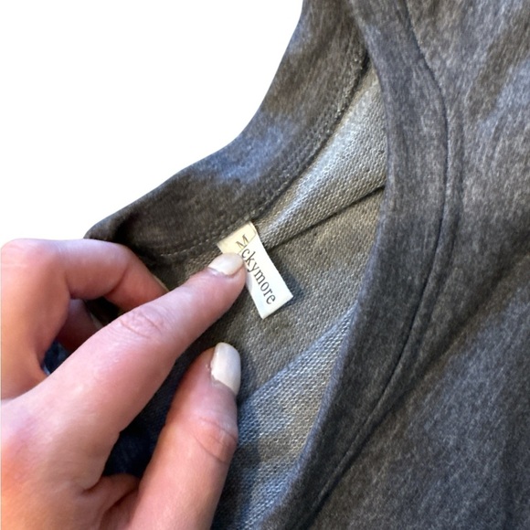 Charcoal Long Sleeve Dress for Women - Picture 4 of 6